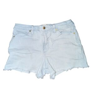 Women's Light Blue Denim Shorts